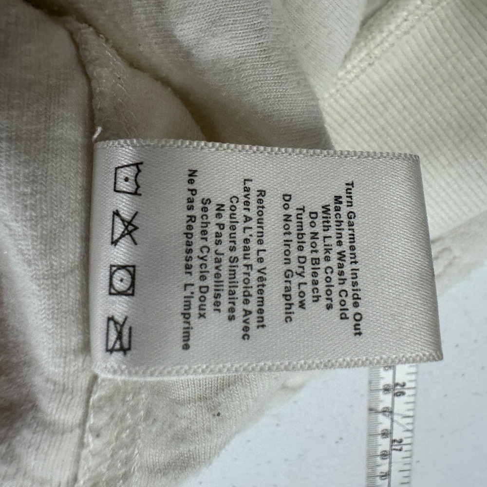 Spiritual Gangster Sunburst Jacquard Sweatshirt Size M Textured Minimalist - Picture 6 of 9